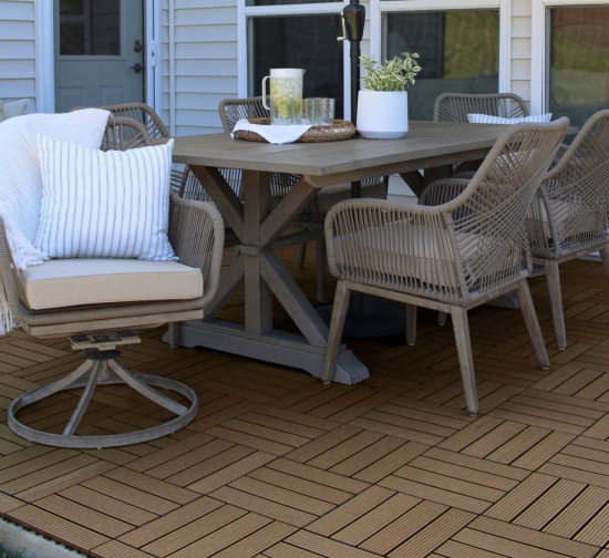 Teak Deck Tile